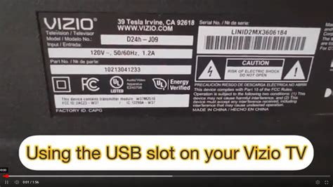 vizio smart tv playing iamges from sd card|vizio tv usb drive.